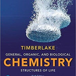 Timberlake Chemistry 6th Ed 9780134762982 Textbook